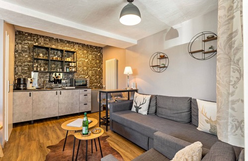 Ortsmitte Apartment | Holiday Apartments Löwenstein FeWo 2 with Shared Garden and Wi-Fi