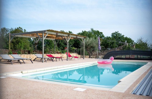 Saint-Antonin Noble Val House | Holiday house St Antonin Noble Val for 1 - 23 persons with 10 bedrooms - Holiday house