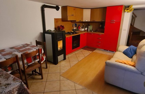 Santa Giustina House | Holiday Home 'Arual ' with Mountain View and Wi-Fi