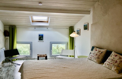 Roquefixade House | Home and garden located in village character - panoramic view