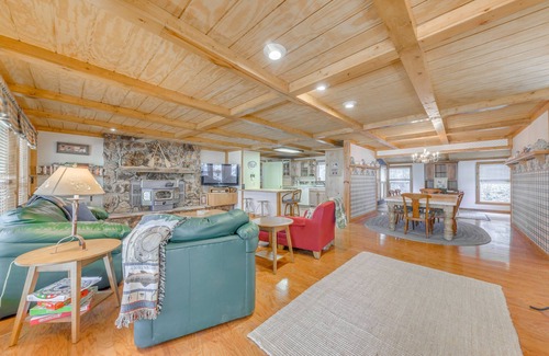 Bear Park House | Home Near Lincoln National Forest w/Private Sauna