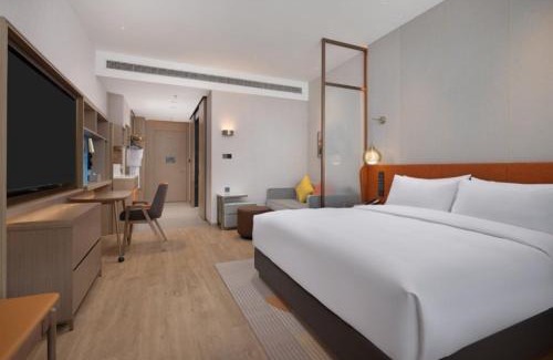 Gangzha Qu Hotel | Home2 Suite by Hilton Nantong Vientiane City