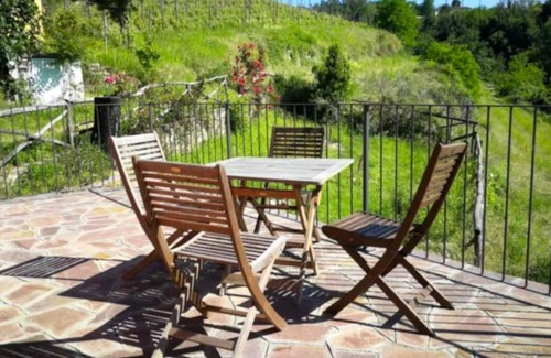 Vesime House | Homerez - Nice house for 4 ppl. with shared pool, terrace and balcony at Vesime