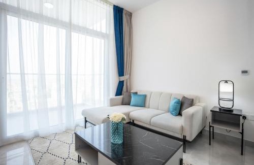 Discovery Gardens Apartment | Homesgetaway -Spacious 1BR Apt in Pearlz by Danube