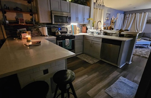 Cedar Park House | Hot tub-fire pit-game room-Lake Travis-sleeps 6-house near Austin in Cedar Park