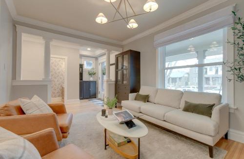 City Park West House | Hot Tub, Fire Pits Ideally Located Denver Home!