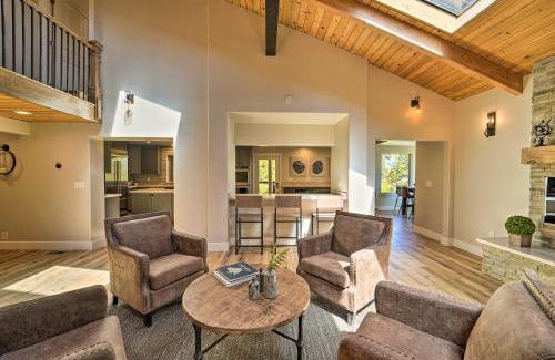 Reno House | Hot Tub, Pool Table Luxe Reno Chalet with Mtn View!