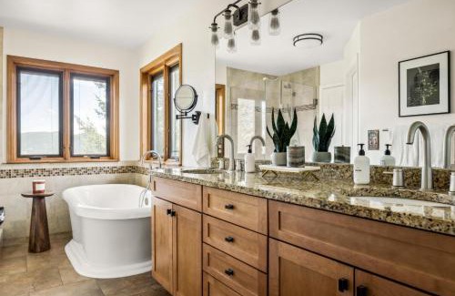 Evergreen House | Hot Tub - Scenic Views - Spacious Deck - Game Room