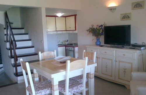 Porto Taverna House | house at 80 mt from the beach, with garden and terrace with a panoramic sea view