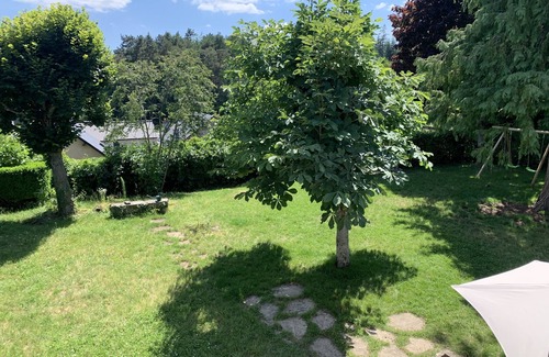 Jassat House | House in the heart of Murol, with its shops and hiking trails, opposite the castle.