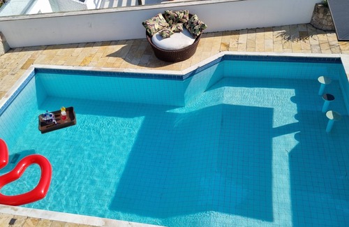 Itaguacu House | House with pool and panoramic sea view