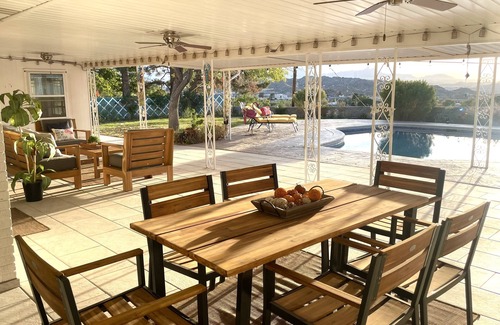 Mission Hills South House | Huge Home with Pool,Bar,Game Room and Mountain View Sleeps up to 14 adults!