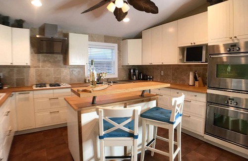 Lighthouse Cove House | Huge Modern Waterfront Private Professional Set Green Foodie Dream Kitchen