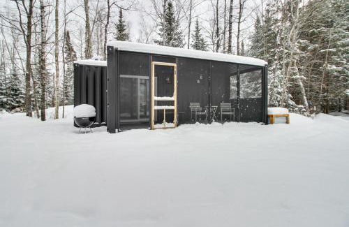 Northeast Itasca Apartment | Ice Fish on South Fork Lake From Nashwauk Studio