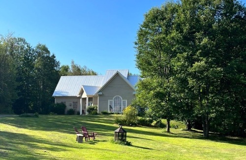 Potton House | Idyllic setting with a view, river & private forest