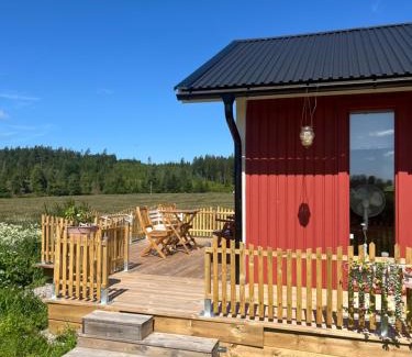 Gislaved House | Idyllisk stuga- fri elbilsladdning