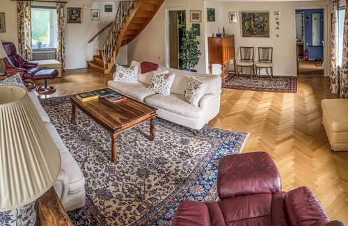 Vitaby House | In idyllic location, surrounded by apple orchards and water on the property, this comfortable and co