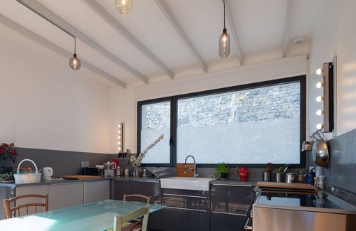 Saint-Jean Eudes Saint-Gilles House | In the heart of Caen, contemporary house, with views of the abbey and terraced gardens