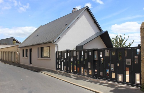 Saint-Jean Eudes Saint-Gilles House | In the heart of Caen, contemporary house, with views of the abbey and terraced gardens