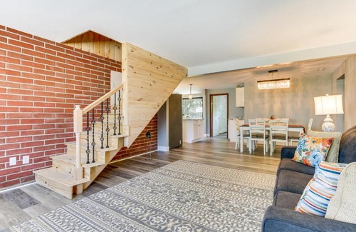 Lakeview House | Indian Lake Vacation Rental with Fire Pit and Sauna