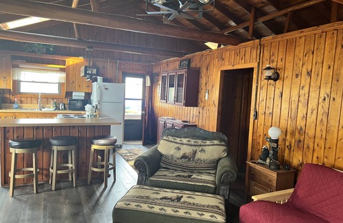 Wolcottville Cabin | Indian Lakes Cabin with private beach and dock lake side