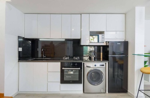 Aamchit Apartment | Indigo 1-BR Apt W/Terrace & 24-7 Power in Batroun