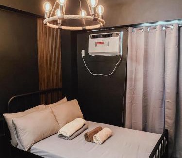 A. Bonifacio Apartment | Industrial themed unit Celandine Balintawak