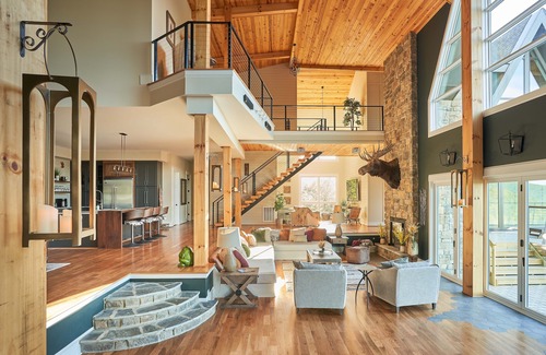 Blowing Rock Villa | Infinity Pool & close to Downtown Blowing Rock is a 5Bdrm Villa ; luxury views