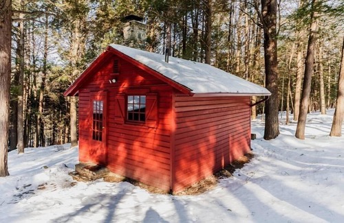 Milford Cabin | Isolated Knotty Pine Charming Cabin w/Stone Fireplace on 575 Acre Preserve