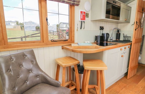Rhayader Apartment | Ivy's Way - Delightful Pet Friendly Shepherds Hut Sleeping 2