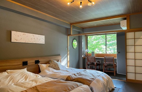 Towadakohan Onsen Hotel | JapaneseWestern twin room Maximum 2 people/Towada Aomori