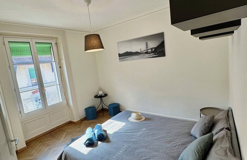 Les Eaux-Vives Apartment | Jolie Studio Équipé et Bien Placé, Proche du jet Deau de Genève
