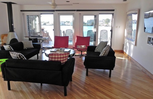 Harvey Cedars House | June 16 - July 10 Just became available. Magical setting on the cove. Sunsets.