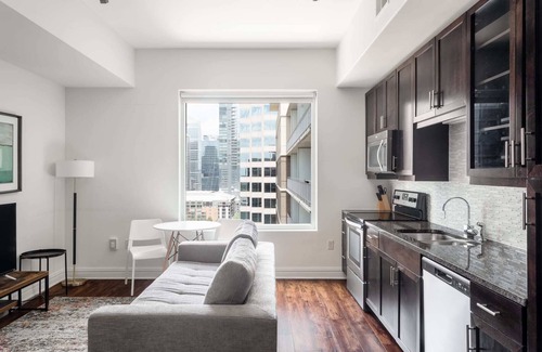 Waller Creek District Apartment | Kasa | Comfy Studio with Amenity Access | Austin
