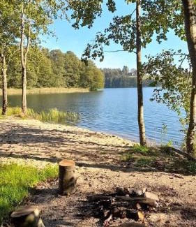 Lipnica House | Kaszuby w Ostoja Bukowo - U Małgośki domek 6 z widokiem na las i internetem