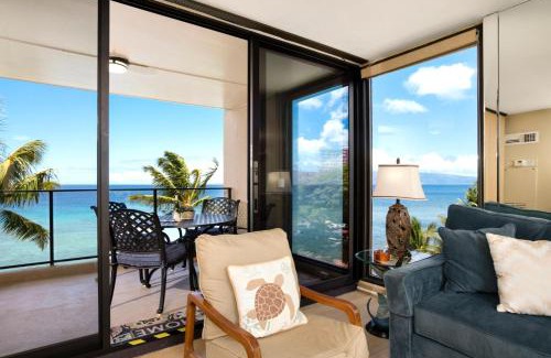 Honokowai Apartment | KBM Resorts FREE CAR Mahana Oceanfront 2-Bedroom Condo with Beautiful Nightly Sunsets MAH-611