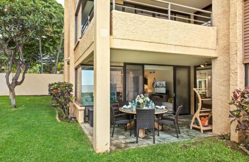 Wailea Apartment | KBM Resorts FREE CAR Polo Beach POL-109 Ground Floor Steps to the Sand Sunset Views