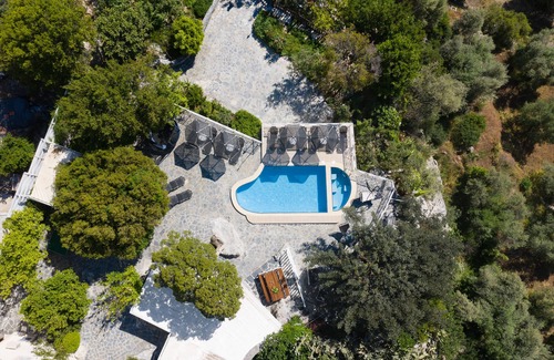 Atsipades Villa | Kefali Villa, Ecotourism, totally private, 800 m2 outdoor area, pool & whirlpool