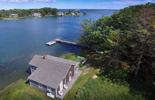 Cape Porpoise Cottage | Kennebunkport Waterfront Cottage - Ocean View