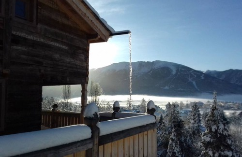Superbolquere Ski Chalet | ker Capcir, Atout France -Chalet-Mountain view-Mobility bath