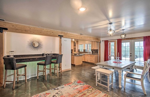 Kettle Falls House | Kettle Falls Home w/River Valley Mtn Views!