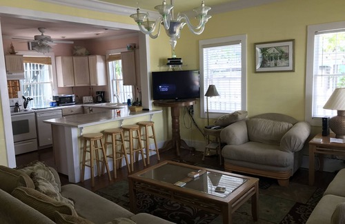 Historic Seaport House | Key West Cottage Located in Old Town Key West. Available March 2025!