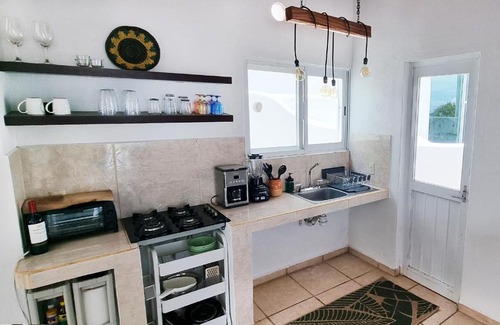 Los Ayala House | King Bed Suite in Private Hilltop Home Pool AC and Ocean Views
