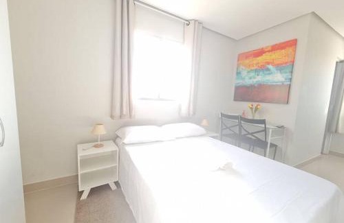 Vila Regina Apartment | Kitnet 301 centro linda vista por sol com tv smart e ar