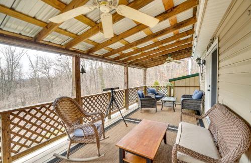 Bakerton House | Knoxville Home On-Site Hiking and Outdoor Kitchen!