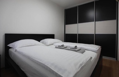 Nove Mesto Apartment | Koloseo residence. Free parking. Lake view.