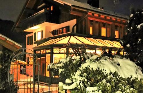 Oberstaufen Apartment | Konstanzer Bergblick mit Wintergarten