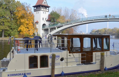 Zeuthen Boat Rental | Kormoran 1500 - license-free houseboat - KUHNLE-TOURS Zeuthen