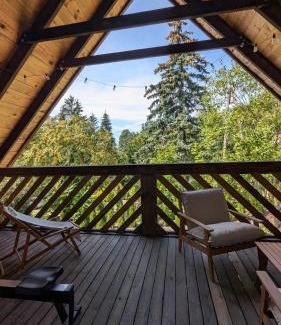 Zgon Villa | Król Puszczy - unikatowy dom, jezioro 80m, szlak Krutyni
