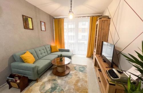 Lodz Apartment | Księży Młyn POINT Apartament - Bezpłatny Garaż - Klimatyzacja - FV